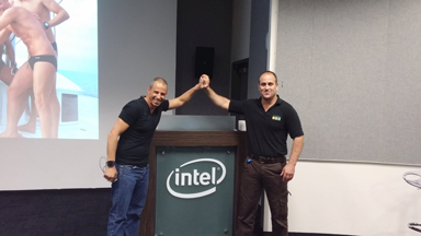 אורי סלע בהרצאה ב- Intel קריית גת